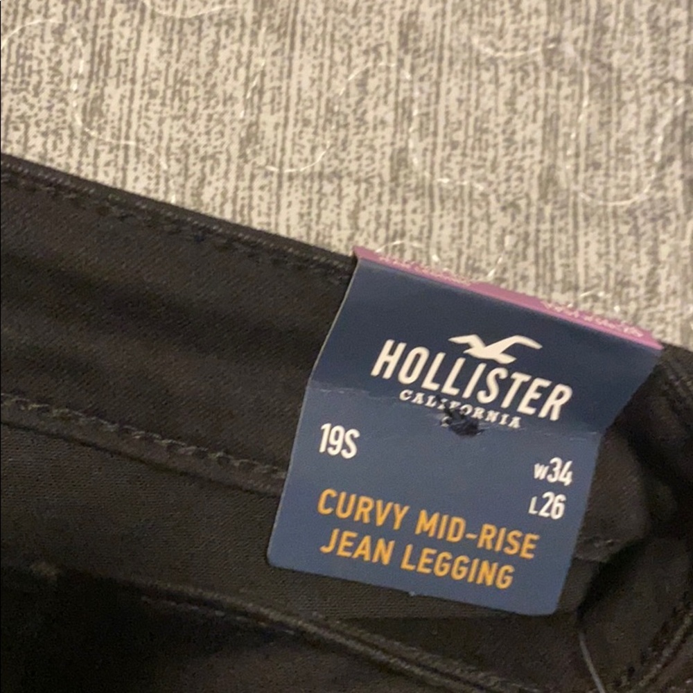Curvy Mid-Rise Jean Leggings
